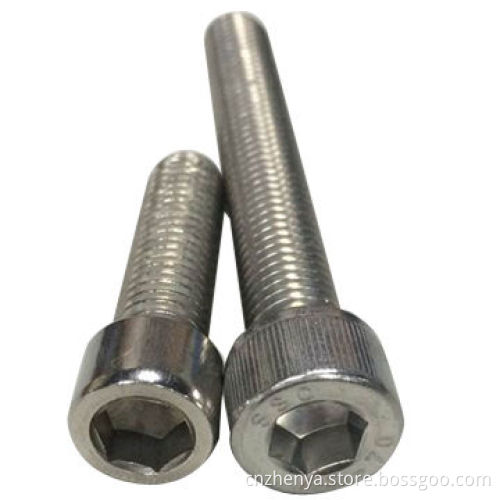 Stainless steel hex socket head cap screw with high quality and low price